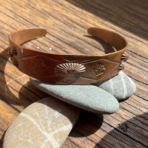 Copper Bell Native American bracelet